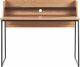 Biurko Beliani Gorus Brązowo-Czarne 120 cm x 59 cm 3