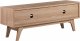 Beliani Szafka RTV jasne drewno TOLEDO 5