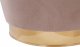Beliani Fotel welurowy beżowy ALBY 6