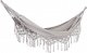 Beliani Hamak ogrodowy bawełniany jasnoszary ROCCA 1