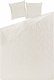 Beliani Komplet narzuta na łóżko z poduszkami tłoczona 140 x 210 cm kremowa RUDKHAN 3