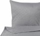 Beliani Komplet narzuta z poduszkami tłoczony 160 x 220 cm szary ALAMUT 6