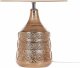 Lampa stołowa Beliani Lampa stołowa ceramiczna brązowa WARI 5