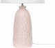 Lampa stołowa Beliani Lampa stołowa ceramiczna różowa ZARIMA 6