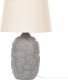 Lampa stołowa Beliani Lampa stołowa ceramiczna szaro-beżowa FERREY 1