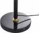 Lampa stołowa Beliani Lampka stołowa metalowa czarna MINIJA 6