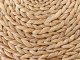 Beliani Puf z hiacyntu wodnego 40 cm naturalny WAHOO 4