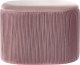 Beliani Welurowy puf ze schowkiem różowy RICHLAND 3