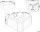 SPA ogrodowe Beliani Arcelia (szara) 180 cm x 80 cm (320260 Bel) 10