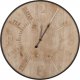 Beliani Zegar ścienny 60 cm jasne drewno DOLE 1