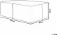Beliani Pokrowiec ogrodowy 120 x 90 x 65 cm CHUVA 7