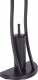 Beliani Stojak na papier i szczotkę toaletową czarny SOACHA 4
