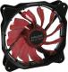 Wentylator LC-Power AiRazor Black Series PWM 120mm Czerwony-LED (LC-CF-120-TUBE-R) 1