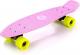 Deskorolka Meteor Fiszka Pennyboard Pastelowy Różowy/Neonowy Żółty/Czarny (23697) 1
