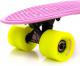 Deskorolka Meteor Fiszka Pennyboard Pastelowy Różowy/Neonowy Żółty/Czarny (23697) 1