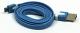 Kabel USB Logo USB-A - microUSB 1 m Niebieski 1
