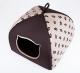Hobbydog Budka Igloo - Beż w łapki R1 1