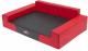 Hobbydog Legowisko Glamour - Czerwono-czarne XL 1