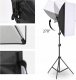 Lampa studyjna Retoo 2 LAMPY FOTOGRAFICZNE 1200W STATYW SOFTBOX 50X70cm 3