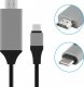 Kabel USB Retoo USB-C - HDMI 2 m Czarno-szary (E494) 15