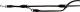 Trixie Smycz Active regulowana - Czarna 0.8 cm S-M 1