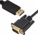 Kabel Retoo DisplayPort - D-Sub (VGA) 1.8m czarny (E375) 2