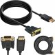 Kabel Retoo DisplayPort - D-Sub (VGA) 1.8m czarny (E375) 3