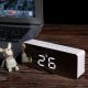 Retoo BUDZIK ZEGAR ELEKTRONICZNY TERMOMETR LUSTRO LED 24/7 9