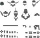 Figurka 30MM 1/144 OPTION PARTS SET 7 2