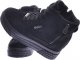 Pantofelek24 Czarne zamszowe sneakersy na koturnie i platformie /G12-3 12449 T730/ 40 1