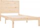 vidaXL vidaXL Rama łóżka, lite drewno, 100 x 200 cm 4