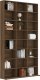 vidaXL vidaXL Szafka na płyty CD, brązowy dąb, 102x23x177,5 cm 5