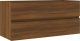 vidaXL vidaXL Szafka pod umywalkę, brązowy dąb, 100x38,5x45 cm 1