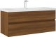 vidaXL vidaXL Szafka pod umywalkę, brązowy dąb, 100x38,5x45 cm 6