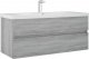 vidaXL vidaXL Szafka pod umywalkę, szary dąb sonoma, 100x38,5x45 cm 6