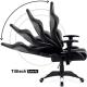Fotel Diablo Chairs X-One Czarno-biały 4