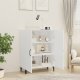 vidaXL Szafka, biała, 70x34x90 cm 6