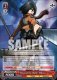 Aot attack on titan weiss schwarz karty 8 sztuk vol. 1 2