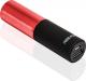 Powerbank Realpower PB-2500 Lipstick 2500 mAh Czarno-czerwony 2