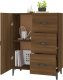 vidaXL Szafka, brązowy dąb, 69,5x34x90 cm 4