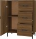 vidaXL Szafka, brązowy dąb, 69,5x34x90 cm 7