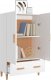 vidaXL vidaXL Szafka, biała, 70x31x115 cm, materiał drewnopochodny 3