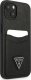Guess Guess GUHCP13SPSATPK iPhone 13 mini 5,4" czarny/black hardcase SaffianoTriangle Logo Cardslot 3