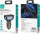 Ładowarka Usams USAMS Ład. sam. 1xUSB-C 2xUSB-A 125W Fast Charge transparent blue CC158CC02 (US-CC158) 12