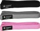 Springos Guma do ćwiczeń Hip Band 2x 100 cm szara/różowa/czarna zestaw 3 szt. guma oporowa UNIWERSALNY 6