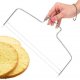 Springos Duży nóż strunowy do cięcia biszkoptu, ciasta 32 cm UNIWERSALNY 1
