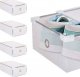 Springos Organizer na buty 31x20,5x11 cm zestaw 5 szt. pudełka z otwieraną klapą UNIWERSALNY 12