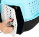 Springos Transporter dla kota psa gryzoni do 7 kg 48x33x28 cm niebiesko-czarny UNIWERSALNY 7