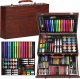 Springos Zestaw artystyczny 130 elem. walizka do malowania dla dzieci z przyborami UNIWERSALNY 1