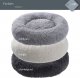 Petstuff Petstuff Legowisko dla psa , okrągłe, jasnoszare, 120 cm 2